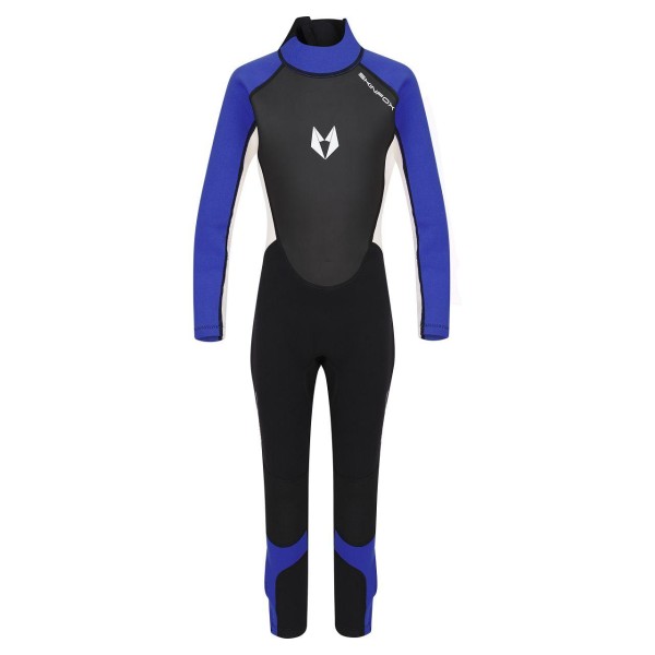 SKINFOX SCOUT 1-16 years children full suit wetsuit swimming suit blue