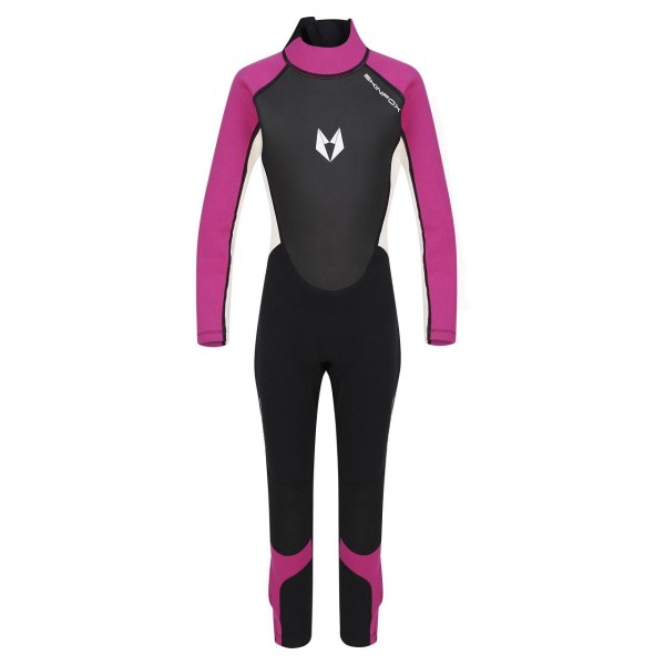 SKINFOX SCOUT 1-16 years children full suit wetsuit swimming suit pink