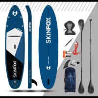 SKINFOX SEAPIKE CARBON-SET (335x78x15)  4-TECH L-CORE SUP Paddelboard blau